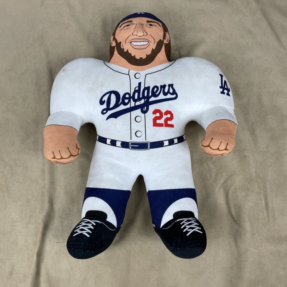 MLB Rallymen Clayton Kershaw Los Angeles Dodgers Player Plush Large